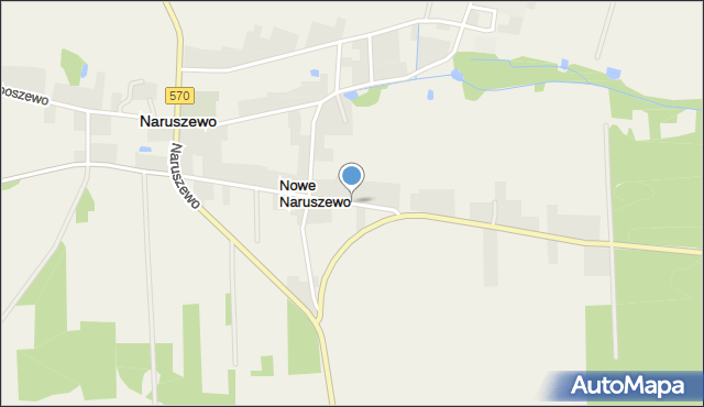 Nowe Naruszewo, Nowe Naruszewo, mapa Nowe Naruszewo