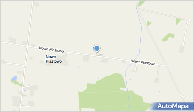 Nowe Piastowo, Nowe Piastowo, mapa Nowe Piastowo