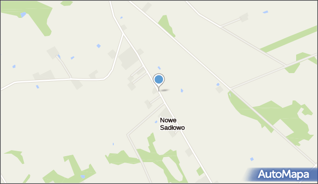 Nowe Sadłowo, Nowe Sadłowo, mapa Nowe Sadłowo