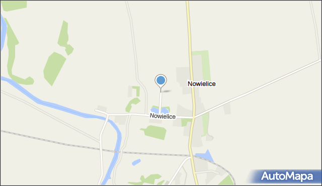 Nowielice, Nowielice, mapa Nowielice