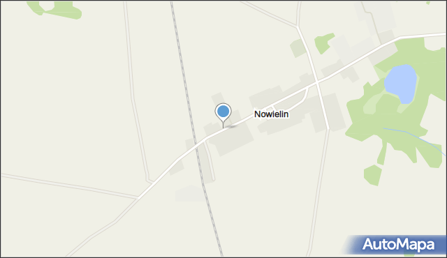 Nowielin, Nowielin, mapa Nowielin