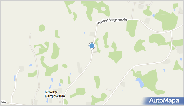 Nowiny Bargłowskie, Nowiny Bargłowskie, mapa Nowiny Bargłowskie