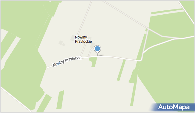 Nowiny Przytockie, Nowiny Przytockie, mapa Nowiny Przytockie