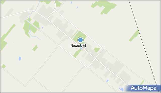 Nowodziel, Nowodziel, mapa Nowodziel