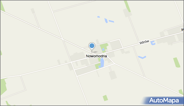 Nowomodna, Nowomodna, mapa Nowomodna