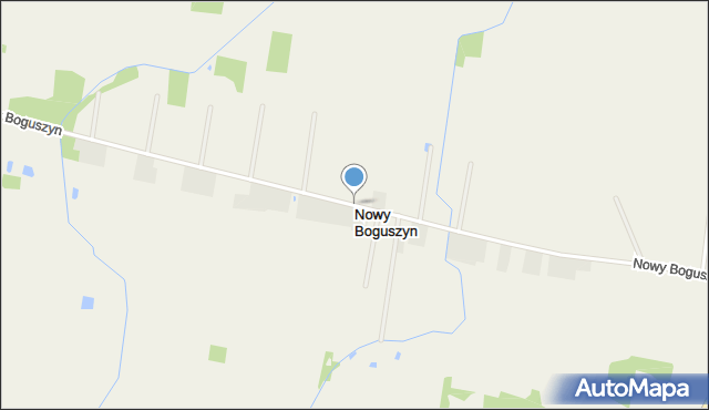 Nowy Boguszyn, Nowy Boguszyn, mapa Nowy Boguszyn