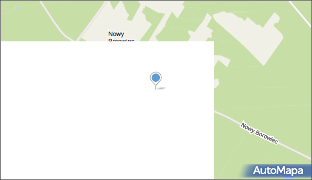 Nowy Borowiec, Nowy Borowiec, mapa Nowy Borowiec