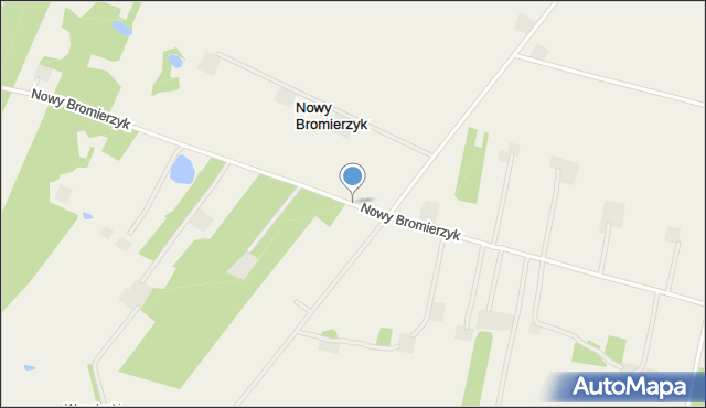 Nowy Bromierzyk, Nowy Bromierzyk, mapa Nowy Bromierzyk