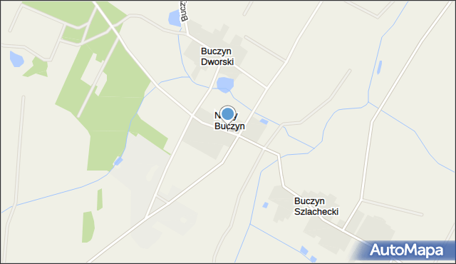 Nowy Buczyn, Nowy Buczyn, mapa Nowy Buczyn