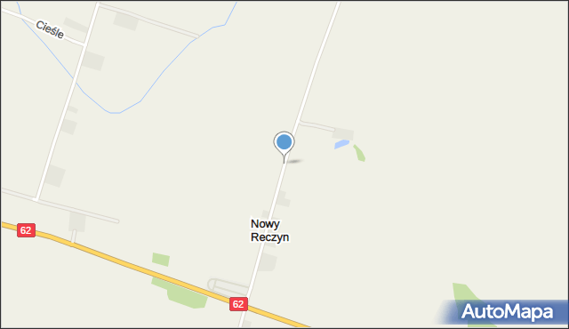 Nowy Reczyn, Nowy Reczyn, mapa Nowy Reczyn