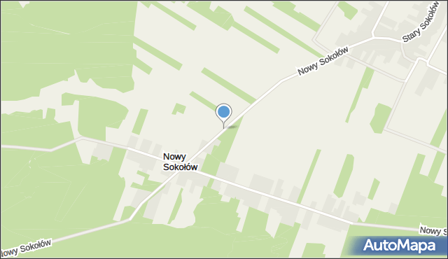 Nowy Sokołów, Nowy Sokołów, mapa Nowy Sokołów