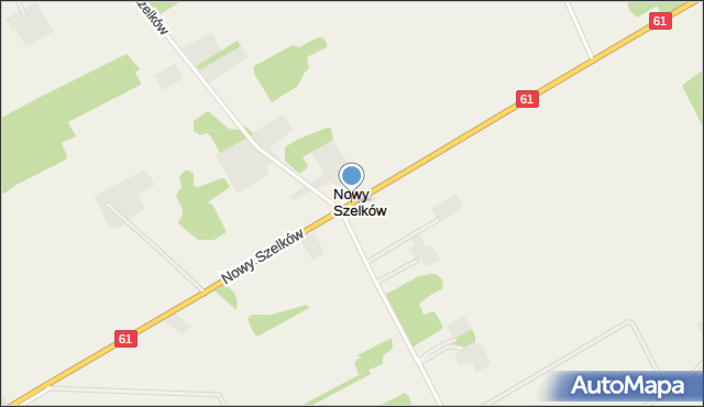 Nowy Szelków, Nowy Szelków, mapa Nowy Szelków