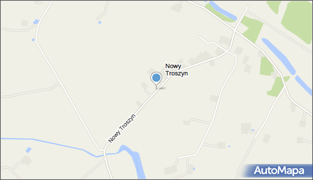 Nowy Troszyn, Nowy Troszyn, mapa Nowy Troszyn