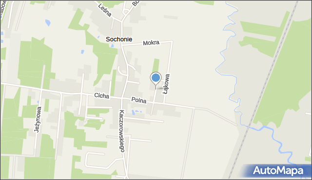 Sochonie, Nowa, mapa Sochonie