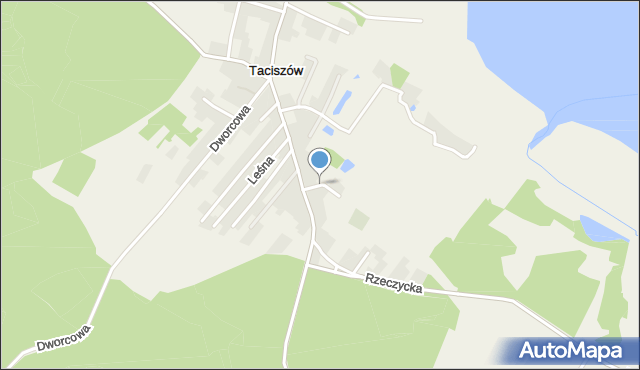 Taciszów, Nowa, mapa Taciszów