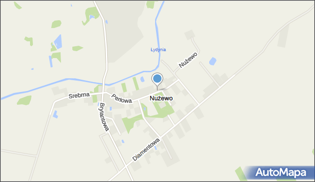 Nużewo, Nużewo, mapa Nużewo