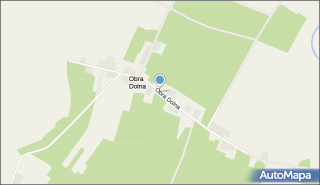 Obra Dolna, Obra Dolna, mapa Obra Dolna