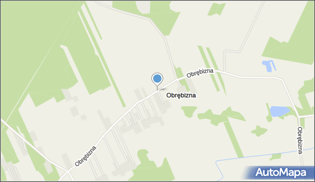 Obrębizna, Obrębizna, mapa Obrębizna