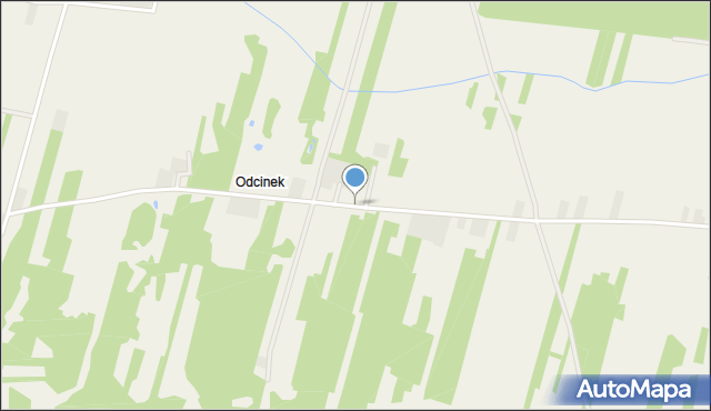 Odcinek, Odcinek, mapa Odcinek