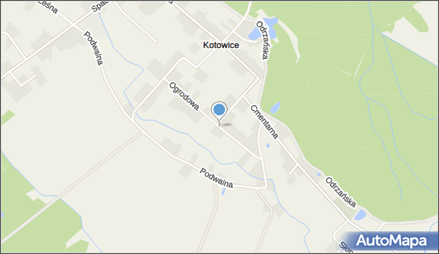 Kotowice gmina Siechnice, Ogrodowa, mapa Kotowice gmina Siechnice