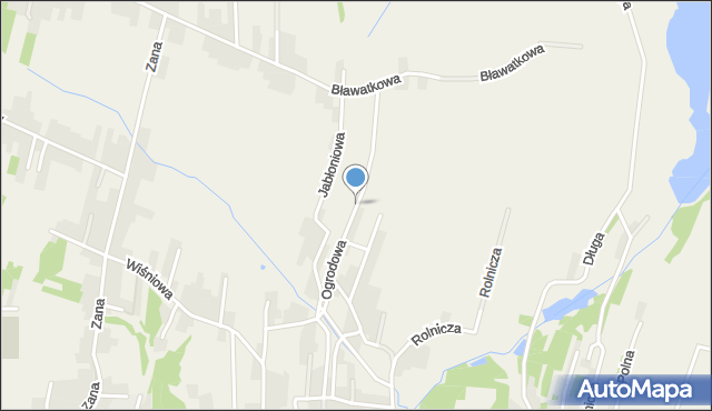 Marklowice, Ogrodowa, mapa Marklowice