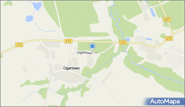 Ogartowo, Ogartowo, mapa Ogartowo