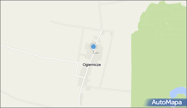 Ogiernicze, Ogiernicze, mapa Ogiernicze