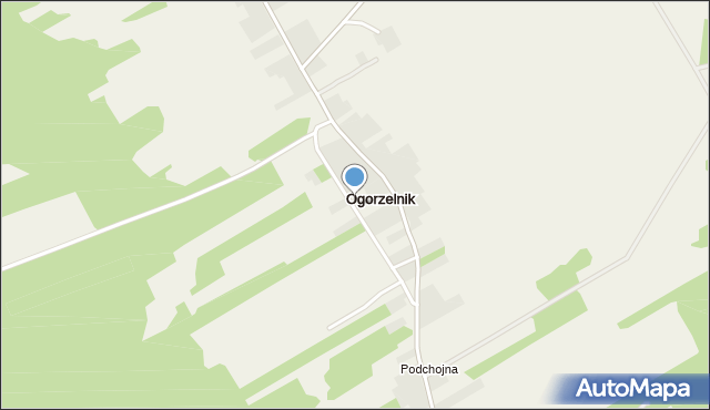 Ogorzelnik, Ogorzelnik, mapa Ogorzelnik