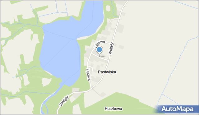 Pastwiska gmina Zarszyn, Ogrodowa, mapa Pastwiska gmina Zarszyn