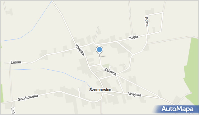 Szemrowice, Ogrodowa, mapa Szemrowice