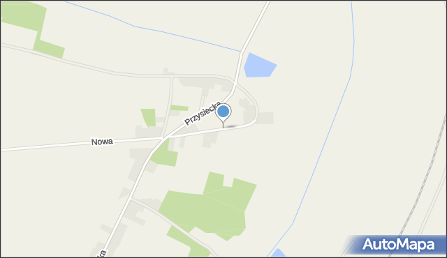 Bruszczewo, Okrężna, mapa Bruszczewo