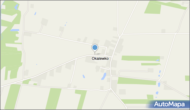 Okalewko, Okalewko, mapa Okalewko