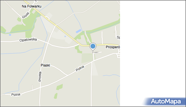 Zawichost, Okrężna, mapa Zawichost