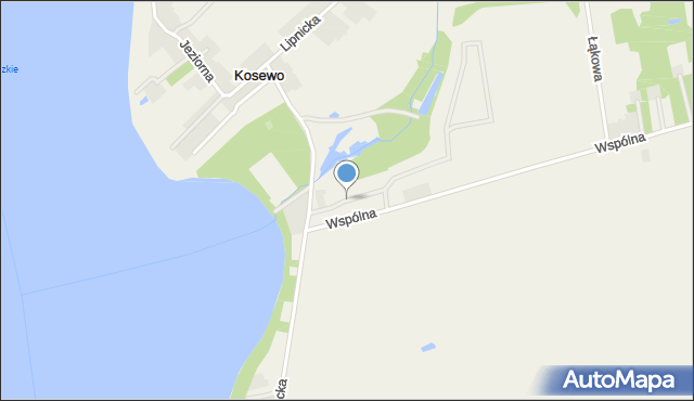 Kosewo gmina Ostrowite, Olszowa, mapa Kosewo gmina Ostrowite