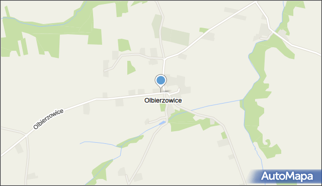 Olbierzowice, Olbierzowice, mapa Olbierzowice