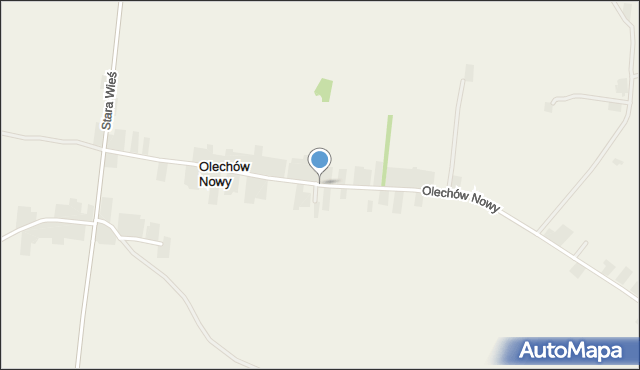 Olechów Nowy, Olechów Nowy, mapa Olechów Nowy