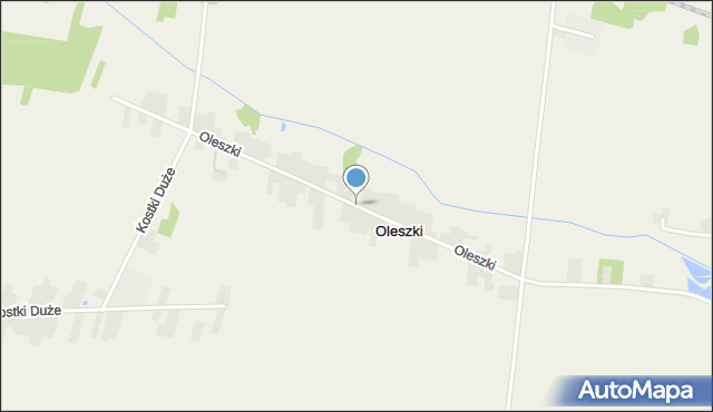 Oleszki, Oleszki, mapa Oleszki