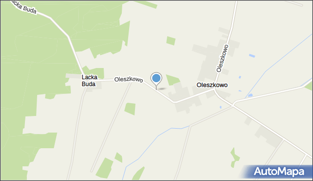 Oleszkowo, Oleszkowo, mapa Oleszkowo