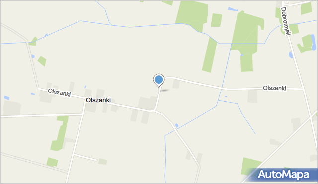 Olszanki, Olszanki, mapa Olszanki