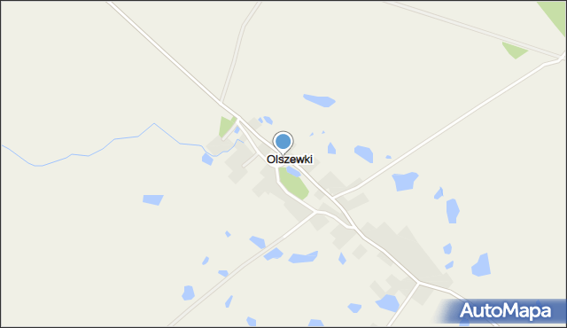 Olszewki, Olszewki, mapa Olszewki