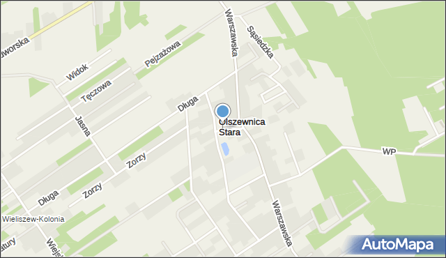 Olszewnica Stara, Olszewnica Stara, mapa Olszewnica Stara