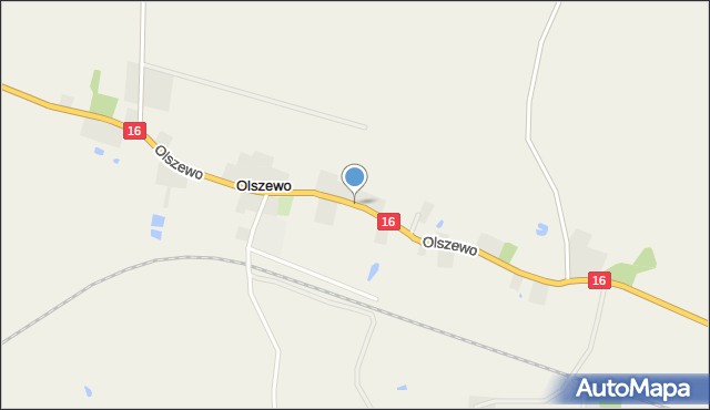 Olszewo gmina Mikołajki, Olszewo, mapa Olszewo gmina Mikołajki