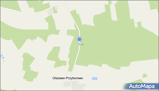 Olszewo-Przyborowo, Olszewo-Przyborowo, mapa Olszewo-Przyborowo