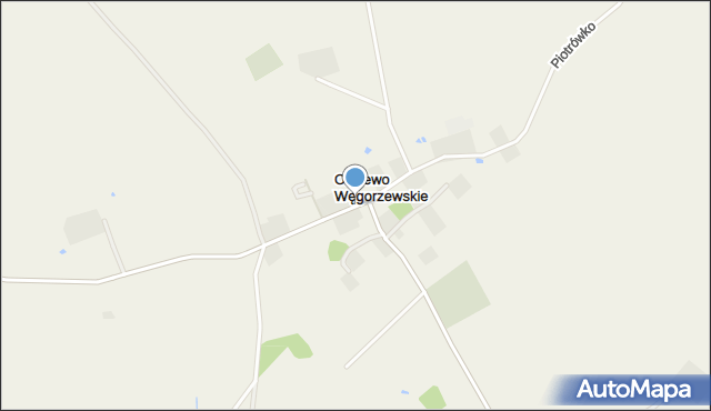 Olszewo Węgorzewskie, Olszewo Węgorzewskie, mapa Olszewo Węgorzewskie