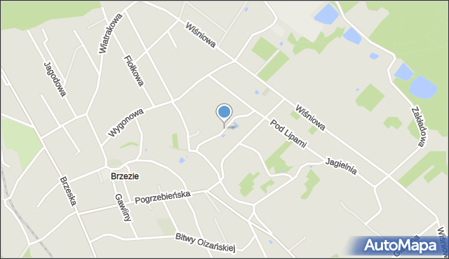 Racibórz, Olszynkowa, mapa Racibórz