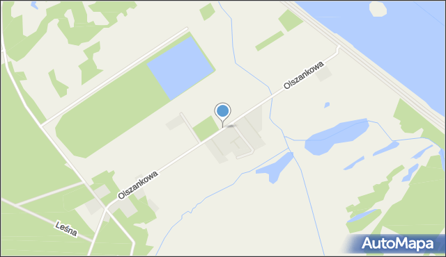 Wieliszew, Olszankowa, mapa Wieliszew