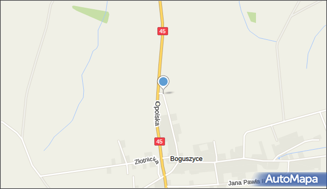 Boguszyce gmina Prószków, Opolska, mapa Boguszyce gmina Prószków