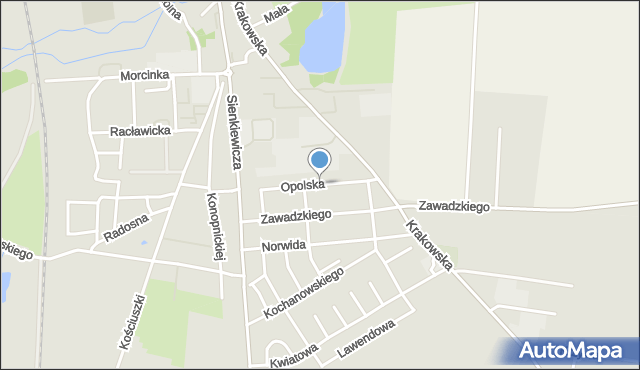 Grodków powiat brzeski, Opolska, mapa Grodków powiat brzeski