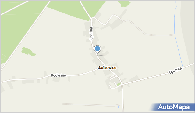 Jaśkowice gmina Prószków, Opolska, mapa Jaśkowice gmina Prószków