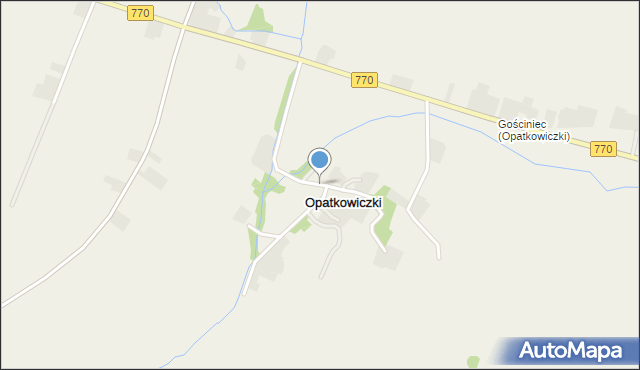 Opatkowiczki, Opatkowiczki, mapa Opatkowiczki